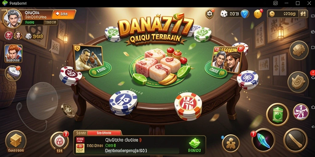 Gameplay QiuQiu yang seru di DANA777 dengan grafik menawan.