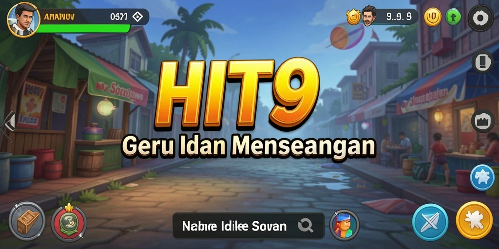 Screenshot HIT9 menampilkan gameplay Idle yang menarik dan dinamis.